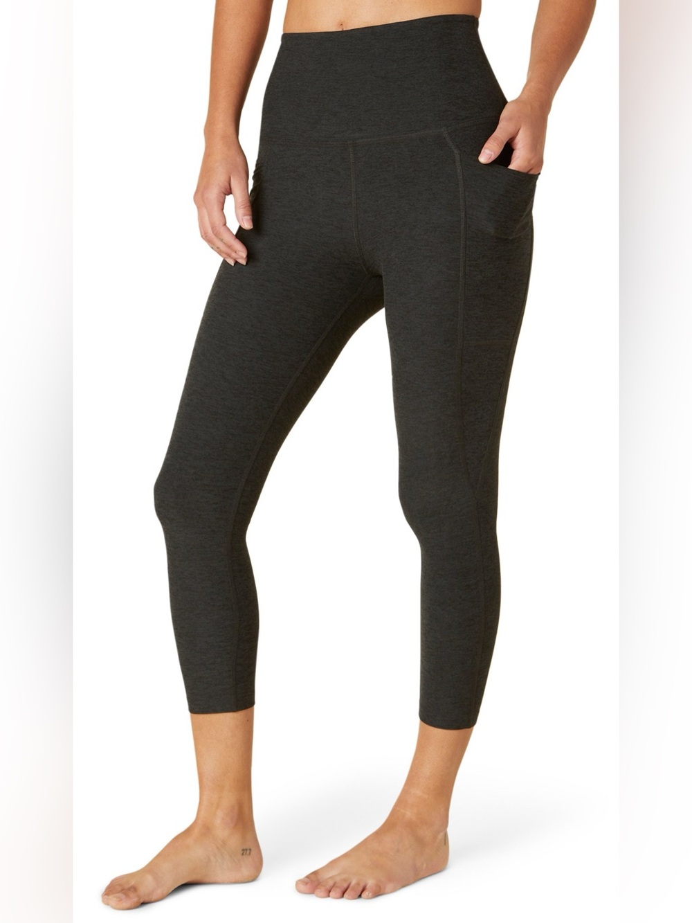 BEYOND YOGA Out of Pocket High-Waisted Capri space Dye Leggings